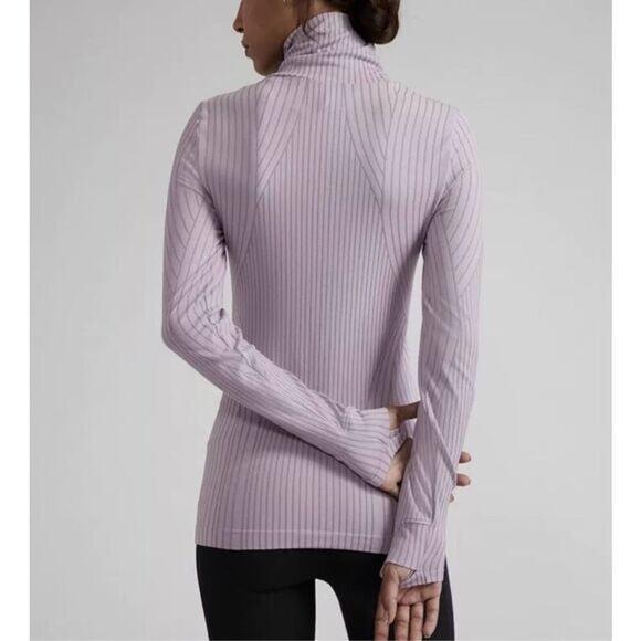 Athleta Flurry Endeavor Turtleneck – Shasta Purple Gray – Size XS - Picture 2 of 7